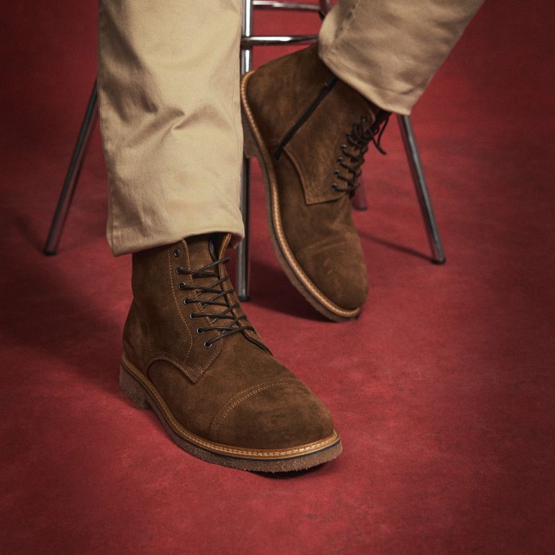 DUBLIN HUNT BOOTS M - SUEDE - BROWN